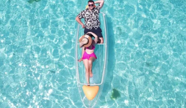 Clear Kayak + Drone Footage